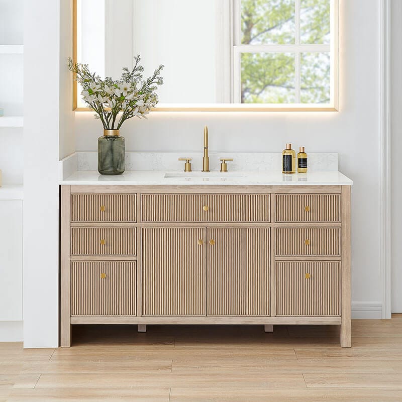 Altair Cerrito 60" Single Bathroom Vanity with Top