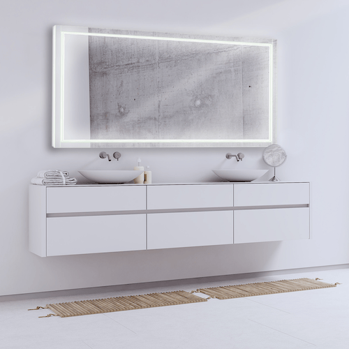 Modern Mirrors Altalune Illuminated Vanity Mirror