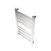 Amba Vega v2337.2 8 Panel Hardwired Towel Warmer Polished Nickel Side View