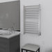 Amba Radiant Large Square 12 Bar Towel Warmer Side View