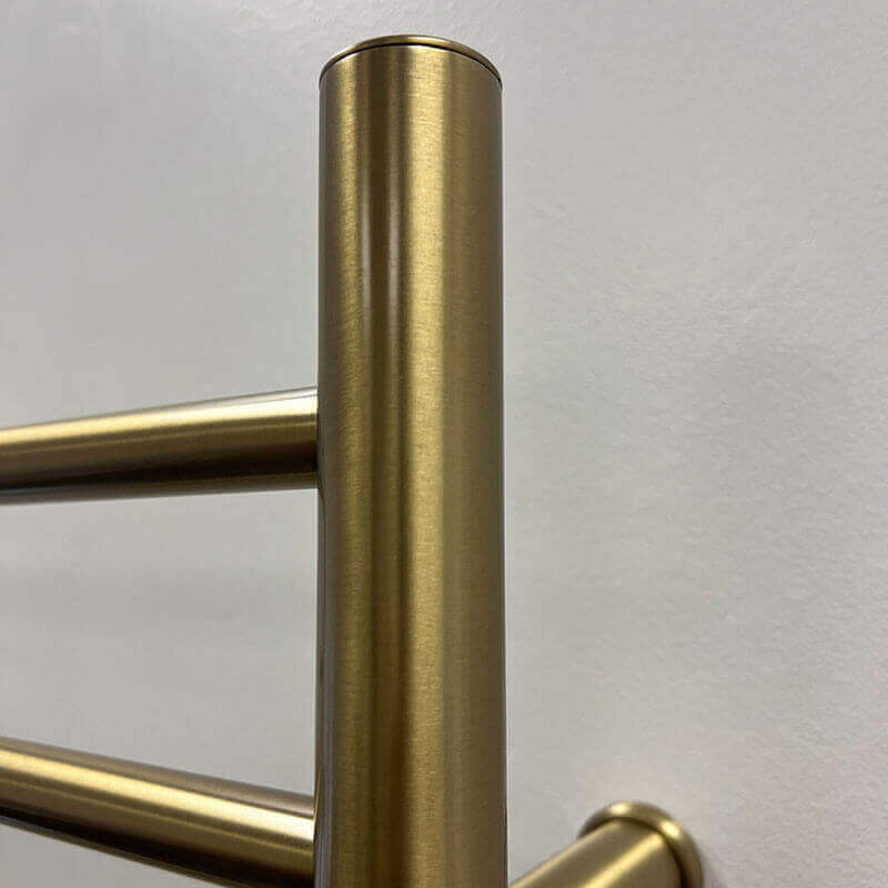 Amba Radiant Large Straight Brushed Bronze Up Close