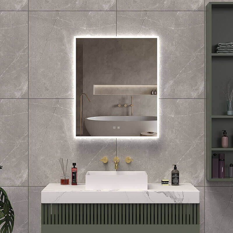 Camden Led Mirror Front View