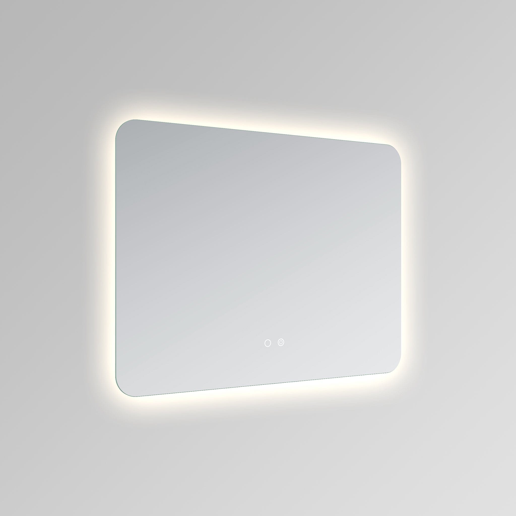 Modern Mirrors Cassiopeia Rounded Corners Illuminated Vanity Mirror