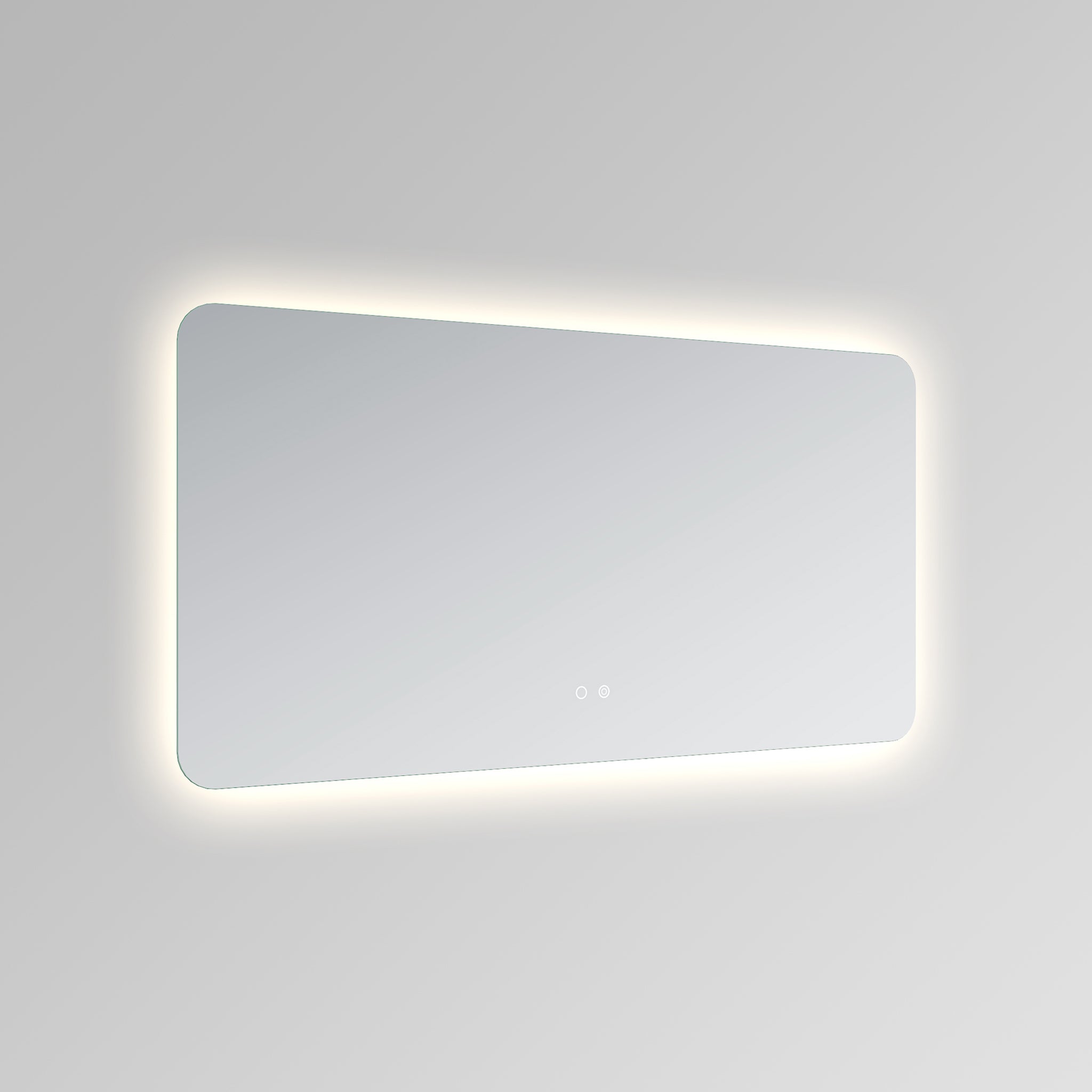 Modern Mirrors Cassiopeia Rounded Corners Illuminated Vanity Mirror