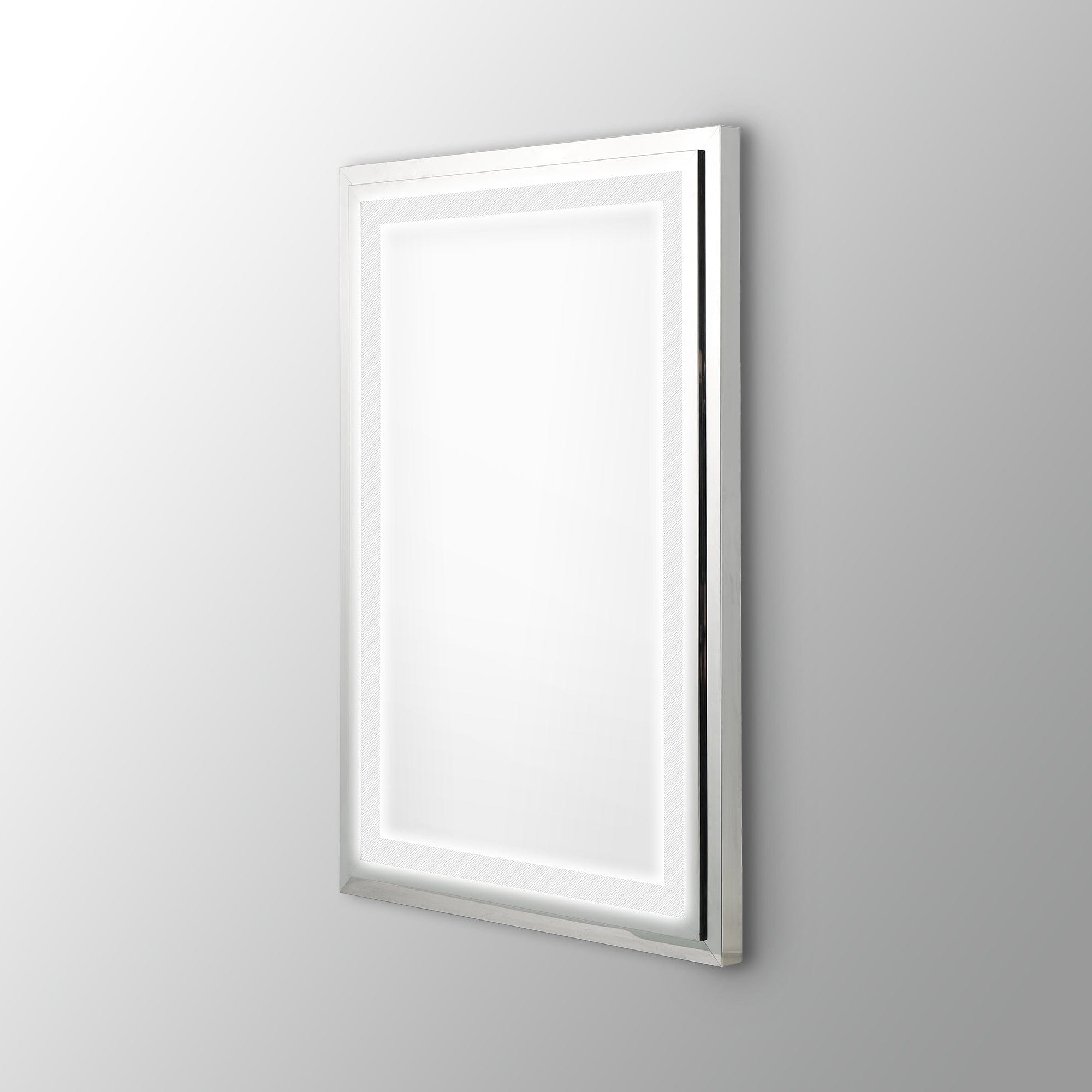 Modern Mirrors Eclipse Lighted Bathroom Vanity Mirror