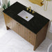 Hudson 48 inch Single Vanity Honey Oak in Phantome Eclos Top