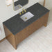 James Martin Hudson 60 inch Single Vanity Honey Oak in Parisien Bleu Silestone Top