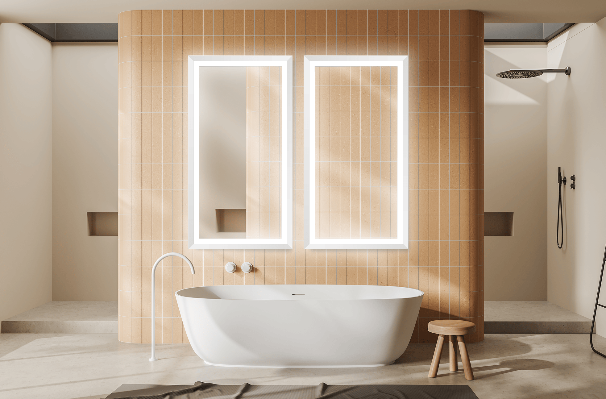 Modern Mirrors Calisto Illuminated Vanity Mirror