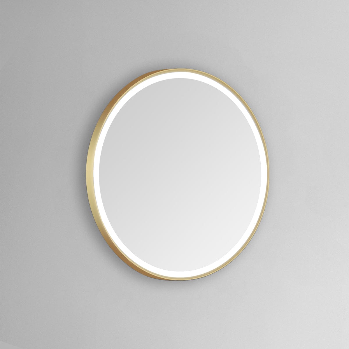 Modern Mirrors Sola Round Lighted Bathroom Vanity Mirror