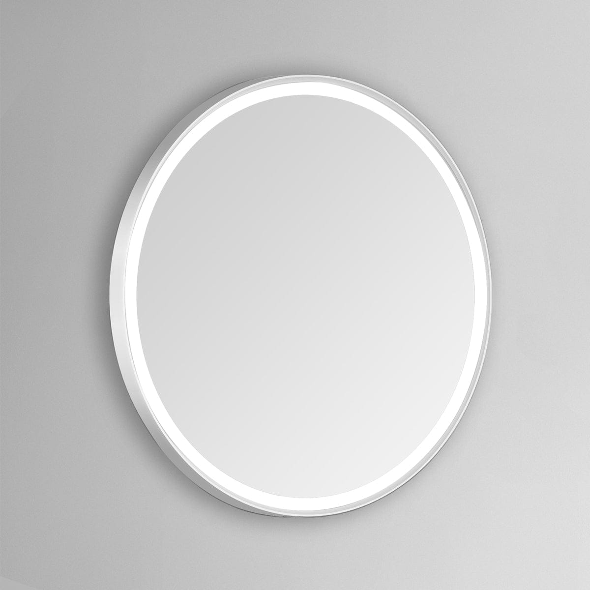 Modern Mirrors Sola Round Lighted Bathroom Vanity Mirror