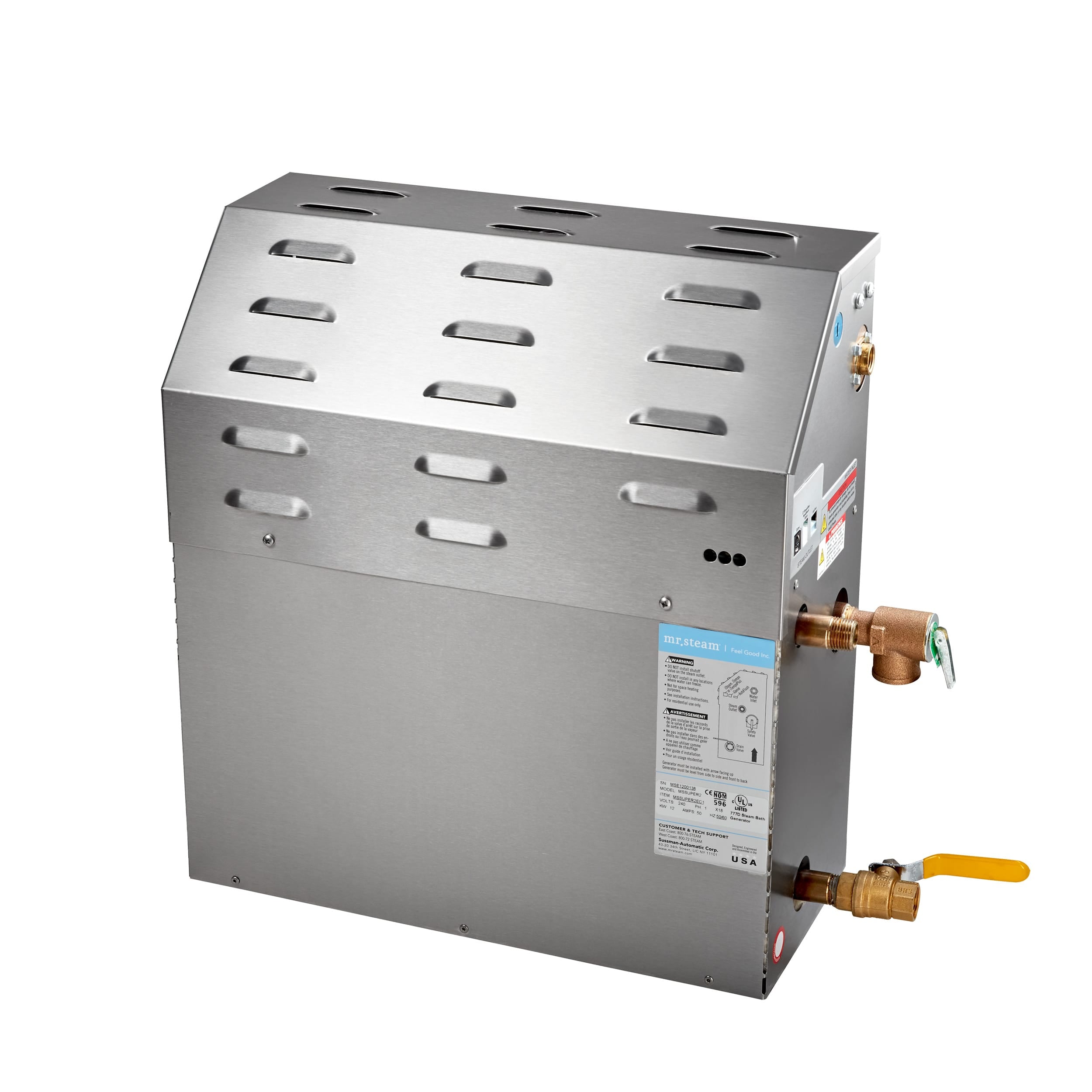 Super 10 kW (10000 W) Steam Shower Generator of 240 Volt & 1-Phase