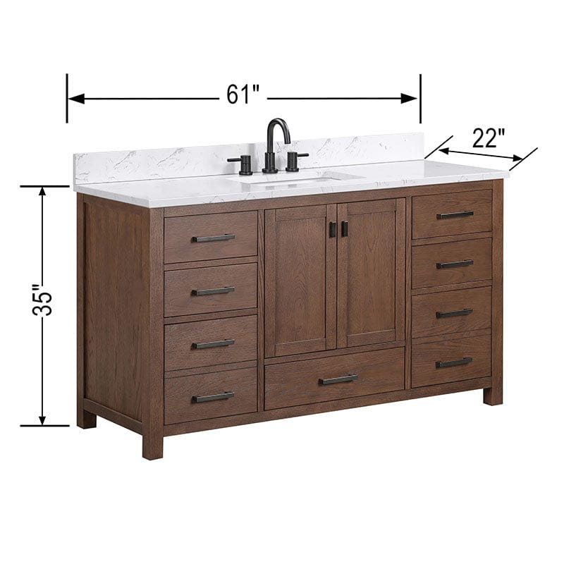 Avanity Modero 60" Single Vanity