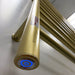 Radiant Large Straight Towel Warmer Satin Brass Bottom Rail