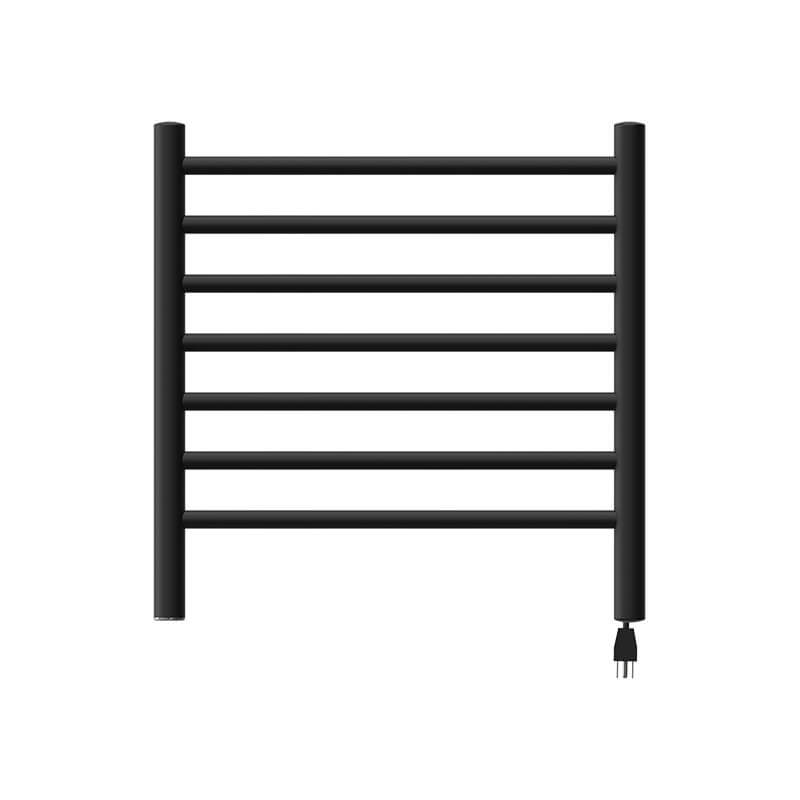 Radiant Small Matte Black Plug in Front View