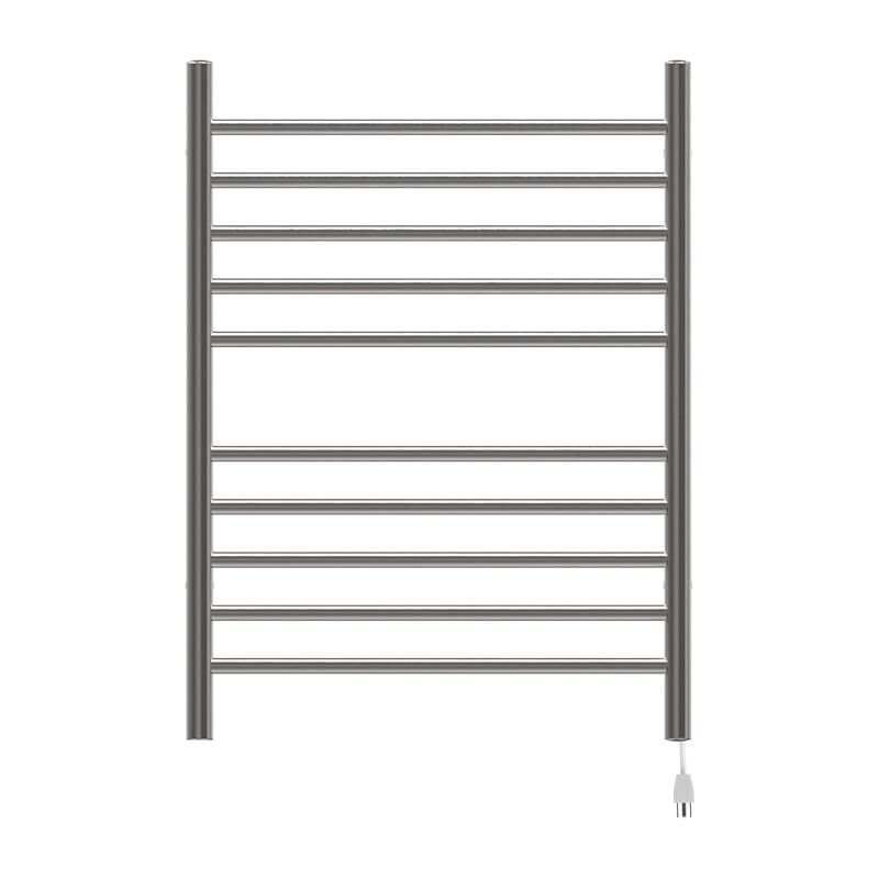 Radiant Straight Brushed Stainless Plug in Front View