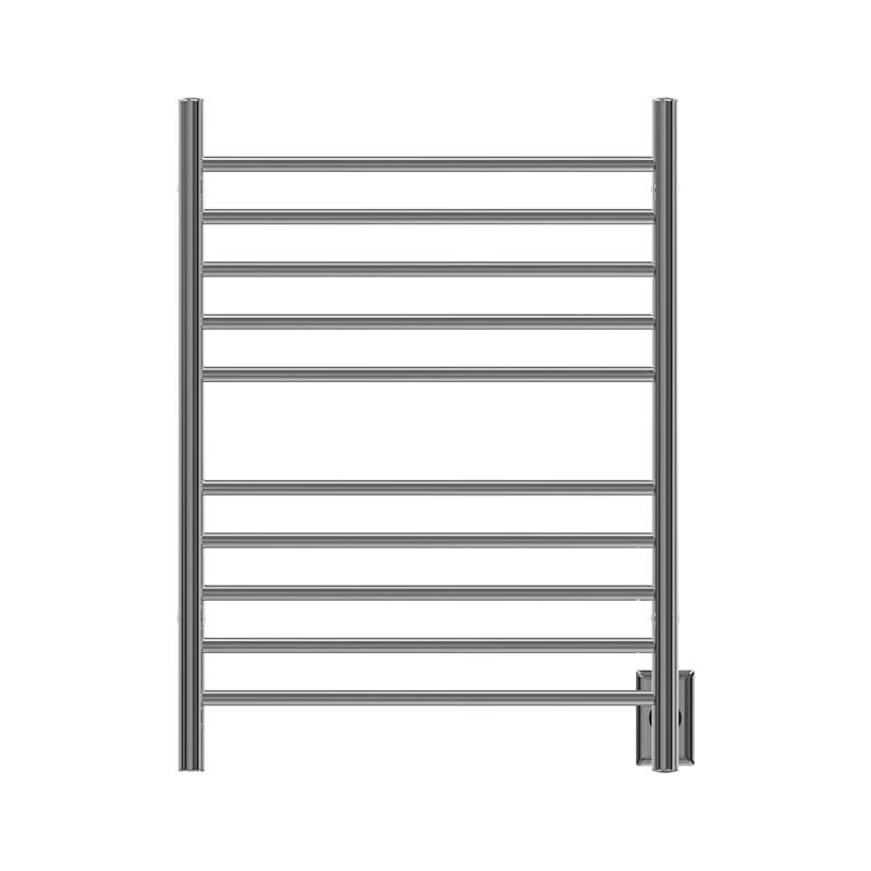 Radiant Straight Polished Stainless Hardwired Front View