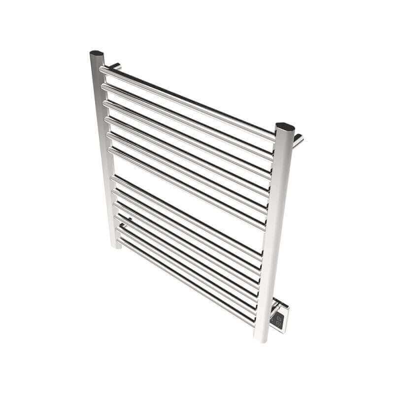 Sirio s2932.2 12 Bar Hardwired Towel Warmer Polished Nickel Side View