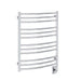 Tuzio Laveno 23.5 X 31 Inch Towel Warmer Chrome Corner View