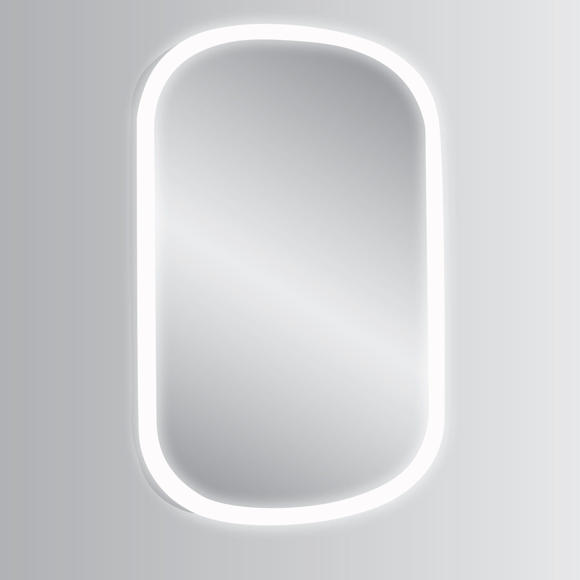 Modern Mirrors Meridian Lighted Bathroom Vanity Mirror