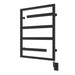 Vasto 23.5" X 31" Towel Warmer Matte Black Corner View