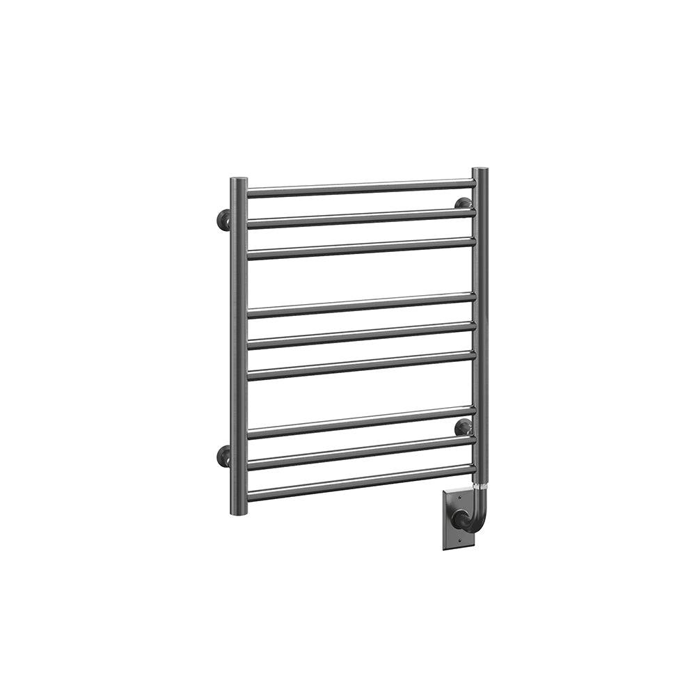 ICO Bath Tuzio Sorano 19.5 x 23 towel warmer in Gunmetal