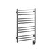 ICO Bath Tuzio Sorano 19.5 x 31 towel warmer in Gunmetal