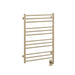 ICO Bath Tuzio Sorano 23.5 x 31 towel warmer in Satin Brass