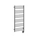 ICO Bath Tuzio Sorano 19.5 x 47.5 towel warmer in Gunmetal
