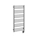 ICO Bath Tuzio Sorano 23.5 x 47.5 towel warmer in Gunmetal