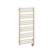 ICO Bath Tuzio Sorano 23.5 x 47.5 towel warmer in Satin Brass