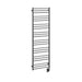 ICO Bath Tuzio Sorano 19.5 x 64 towel warmer in Gunmetal