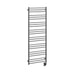ICO Bath Tuzio Sorano 23.5 x 64 towel warmer in Gunmetal