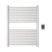 a2836.2 20 Bar Hardwired Towel Warmer Brushed Stainless Front View