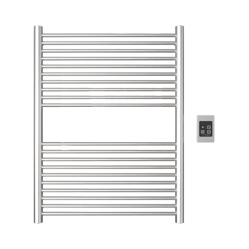 a2836.2 20 Bar Hardwired Towel Warmer Brushed Stainless Front View