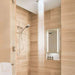 Acclaim Led Fog Free Mirror Corner View Bathroom Set Up