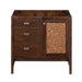 Addison 36" Single Vanity in Mid Century Acacia Front View