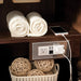 Addison 60 Inch Single Vanity 120 UL Rated Electrical Component With Dual Power Outlets and USB