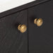 Adele 36 Single Sink Bathroom Vanity Black Oak Cabinet Only Hardware