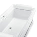 aimes freestanding bathtub corner top up close