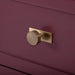 Alana 48 Inch Single Vanity Burgundy Red Cabinet Only Hardware