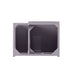 Alicante 24 Inches Single Wall Mount Gray Smoke Acacia Top View