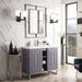 alicante 39.5 inches single vanity gray smoke side view