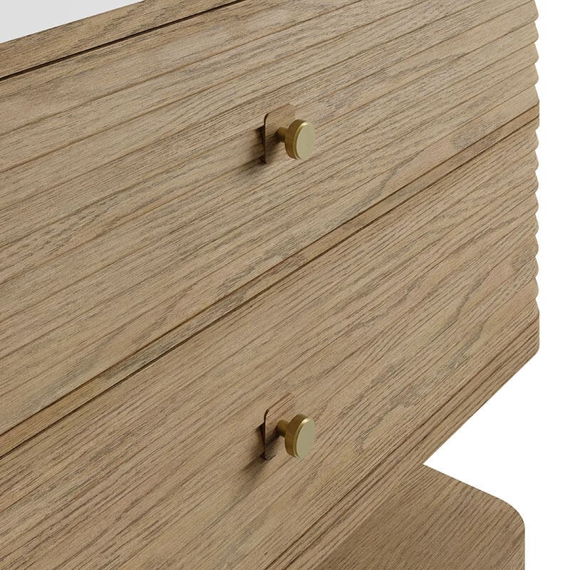 Allamari 36" Single Vanity Dune Mist Close Up Drawer