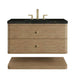 Allamari 36" Single Vanity Dune Mist in Phantome Eclos Top Front View