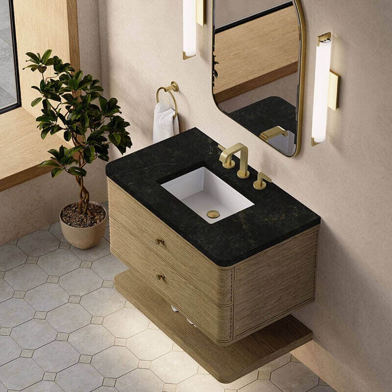 Allamari 36" Single Vanity Dune Mist in Phantome Eclos Top