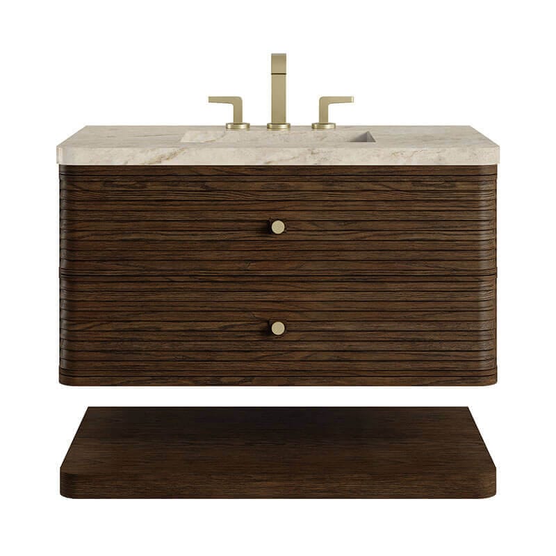 Allamari 36 Single Vanity Sable in Tajnar Eclos Top Front View