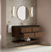 Allamari 48 Inch Single Vanity Sable in Phantome Eclos Top Corner View