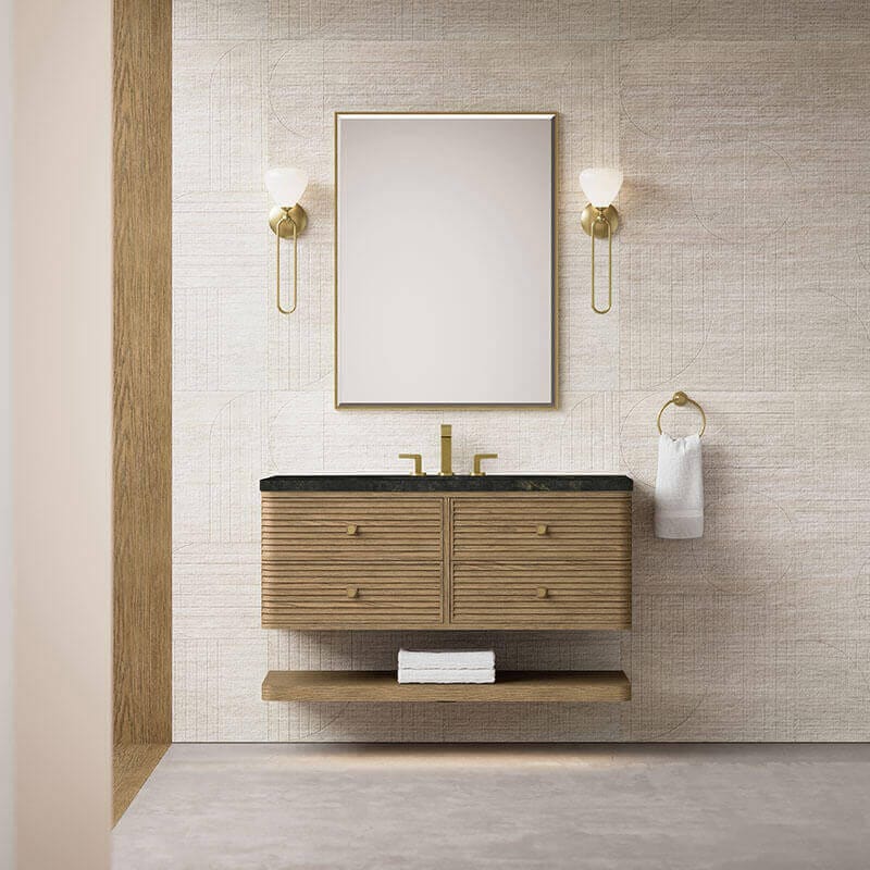 Allamari 48 Single Vanity Dune Mist in Phantome Eclos Top Front View