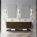 Allamari 72 Inch Double Vanity Sable  in Tajnar Eclos Top Front View