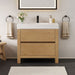 Altair Cascadia 36 inch Single Bathroom Vanity with Top Weathered Fir Front View